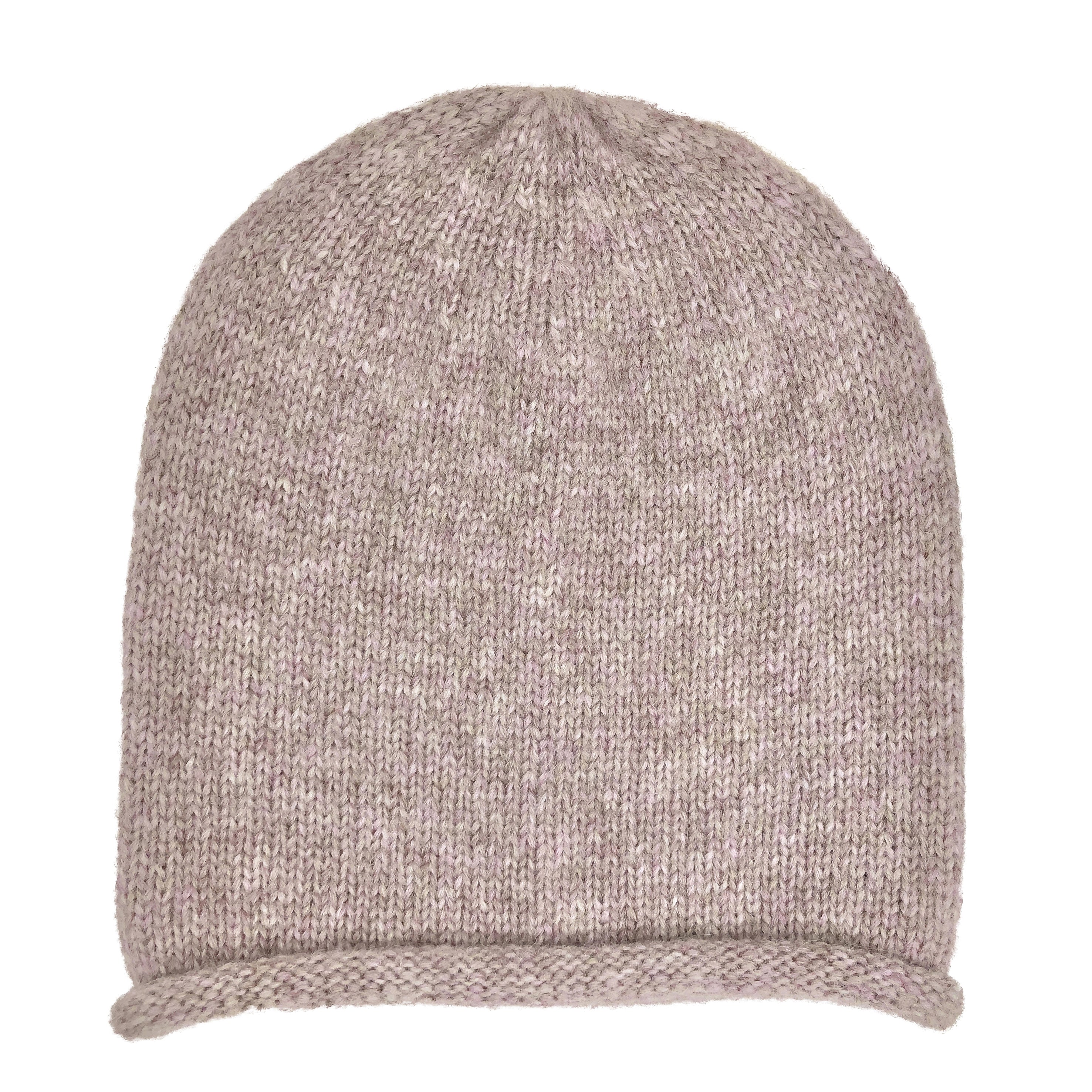 Blush Essential Knit Alpaca Beanie