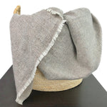 Load image into Gallery viewer, Espresso Herringbone Cashmere Throw
