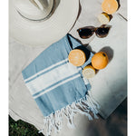 Load image into Gallery viewer, Essential Stripe Turkish Hand Towel
