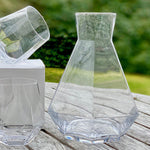 Load image into Gallery viewer, Diamond shaped crystal carafe
