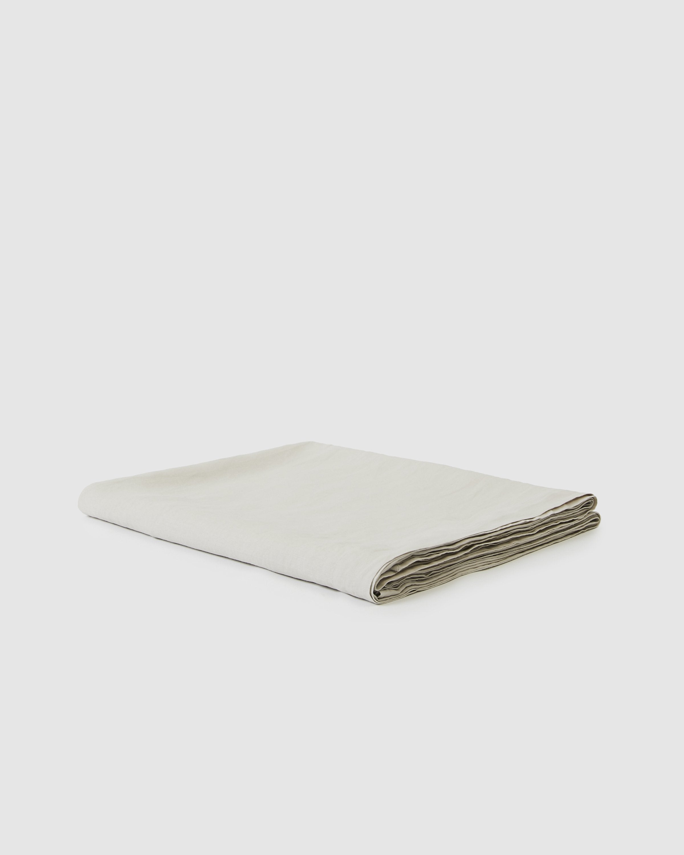 Babette Linen Tablecloth - Dove