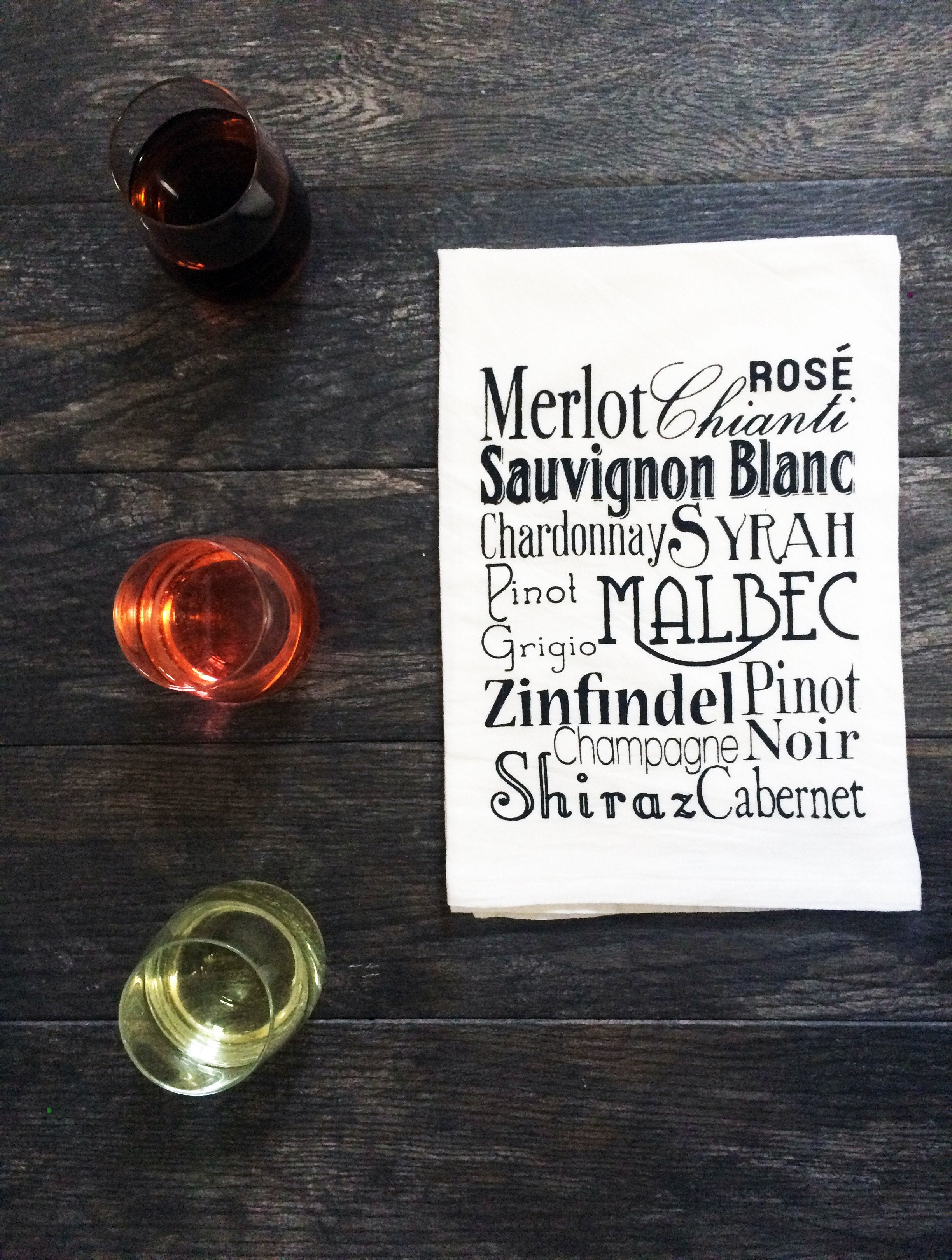 Kitchen Towel - Wine